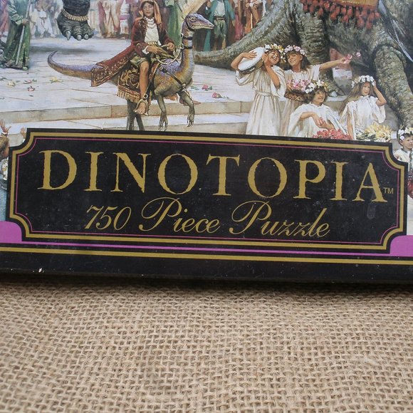 Dinotopia Dinosaur Parade 750 Piece Puzzle - Picture 2 of 16